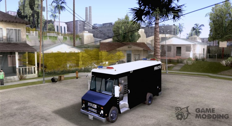 Swat Van from L.A. Police для GTA San Andreas