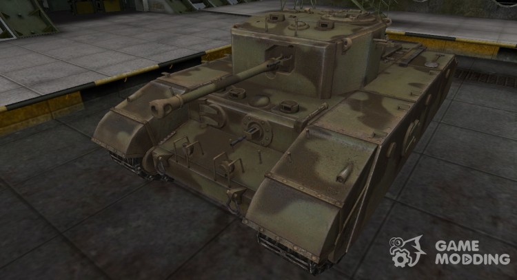 El desierto de skin para Excelsior para World Of Tanks