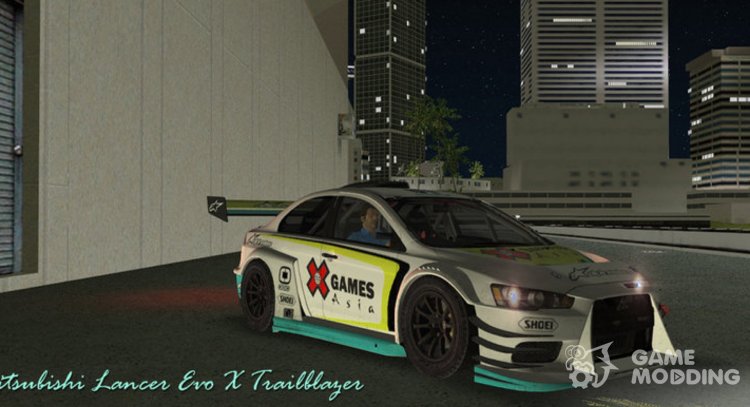 Mitsubishi Lancer Evolution X Trailblazer para GTA Vice City