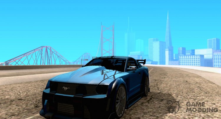 Ford Mustang GT Black List para GTA San Andreas