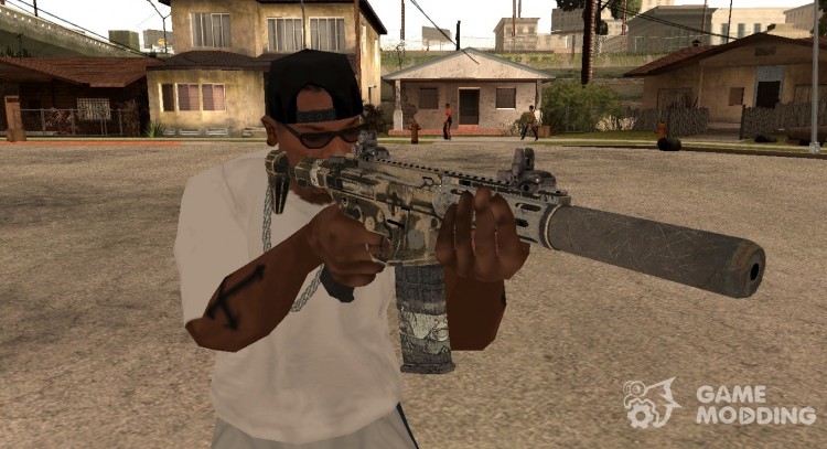 Honey Badger from CoD Ghosts for GTA San Andreas