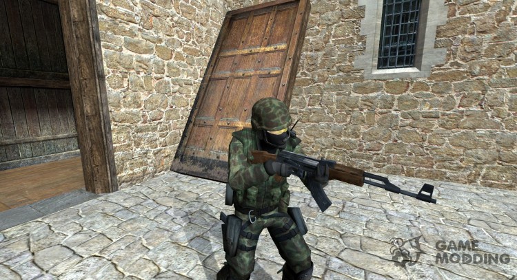El sargento frogman ct para Counter-Strike Source