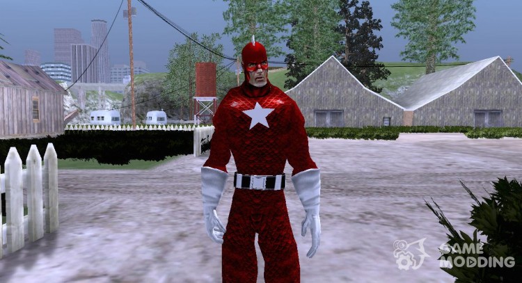 Red guardian for GTA San Andreas