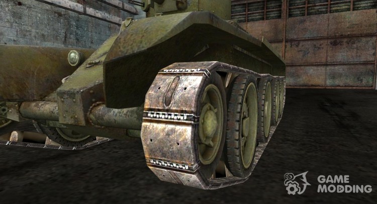 Замена гусениц для БТ-2 для World Of Tanks