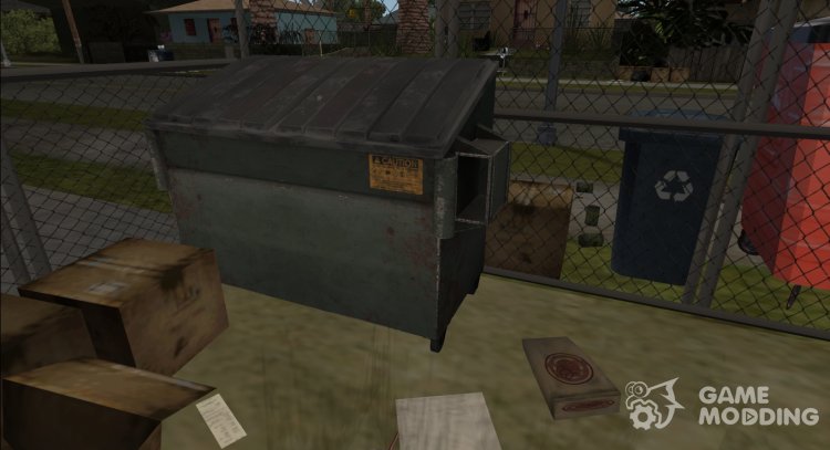 Improved Dumpsters для GTA San Andreas
