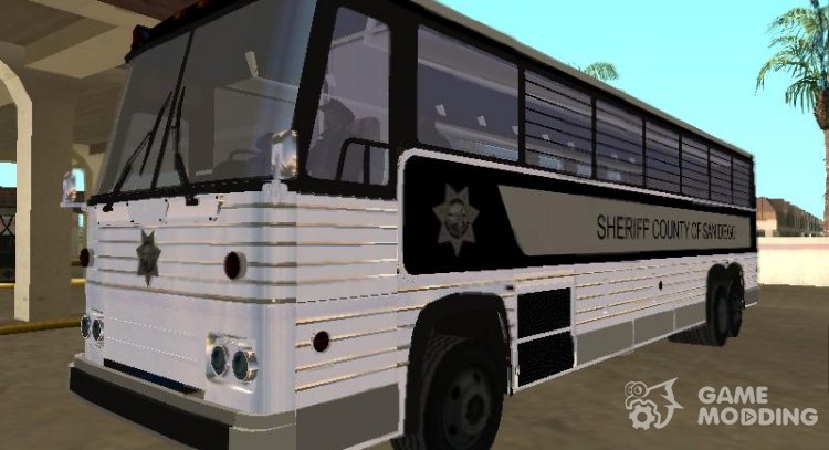 MCI MC9 шериф округа Сан-Диего для GTA San Andreas