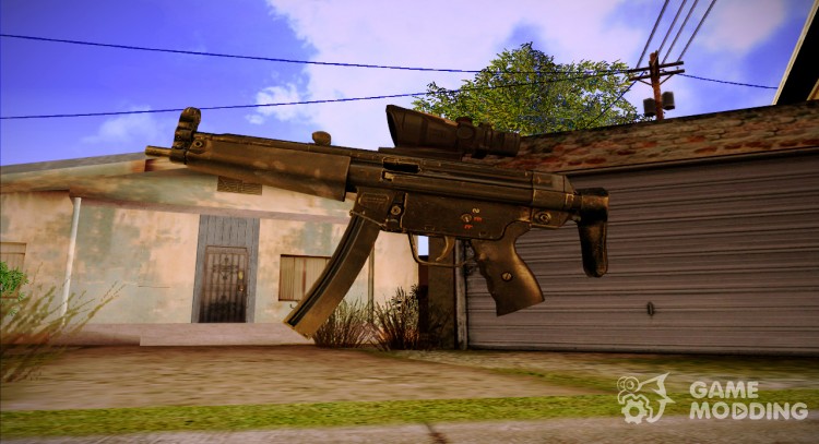 MP5 (Max Payne) для GTA San Andreas