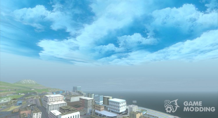 Hermosas nubes y más para GTA San Andreas