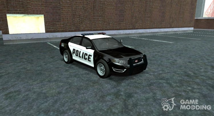 GTA V Vapid Police Interceptor v Unnamed.2 for GTA San Andreas