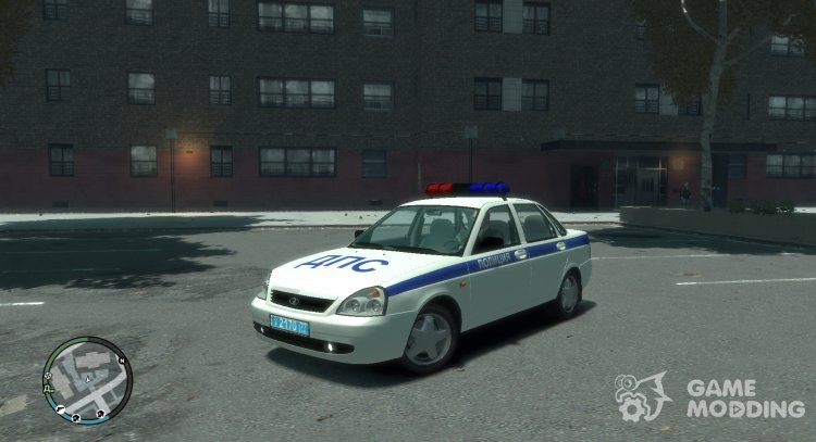 VAZ 2170 Lada Priora traffic police for GTA 4