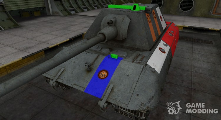 High-quality skin for E-100 for World Of Tanks