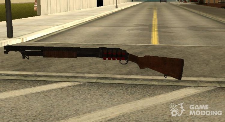Winchester M1897 con Escopeta Vende para GTA San Andreas