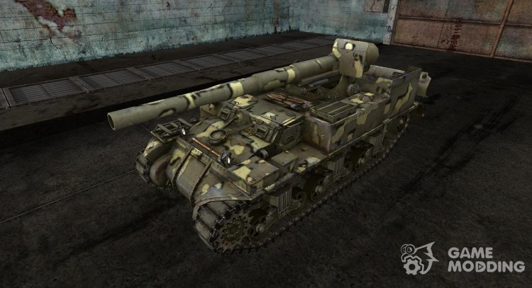 Skin for M12 for World Of Tanks