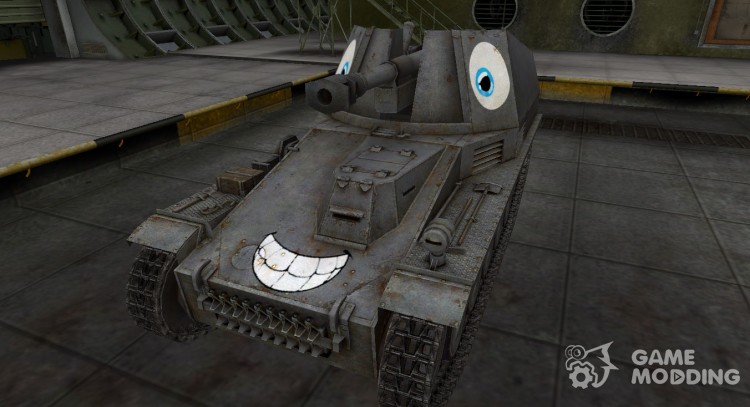 Забавный скин Wespe для World Of Tanks