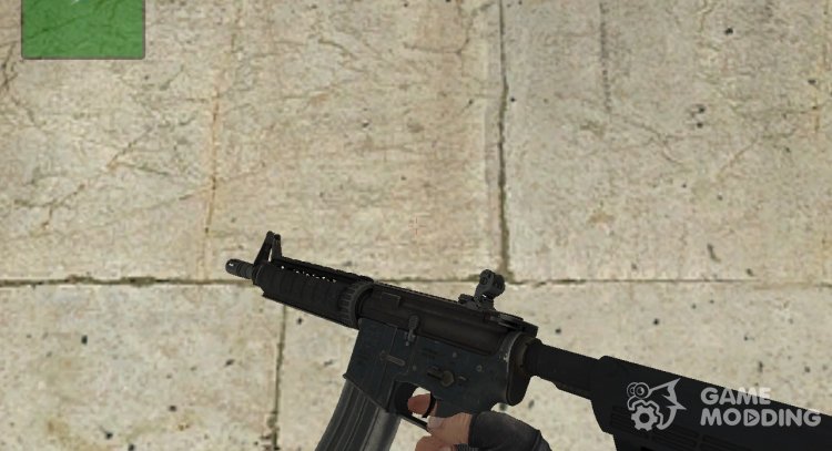M4A4 Default from CSGO with T Elite Hands для Counter-Strike Source