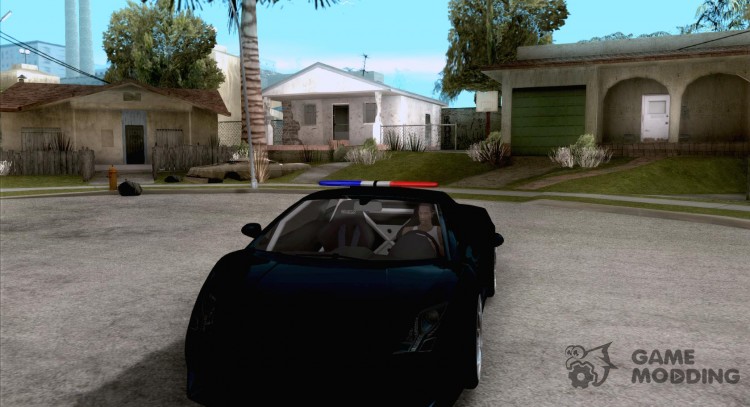 Lamborghini Gallardo LP-560 policía para GTA San Andreas