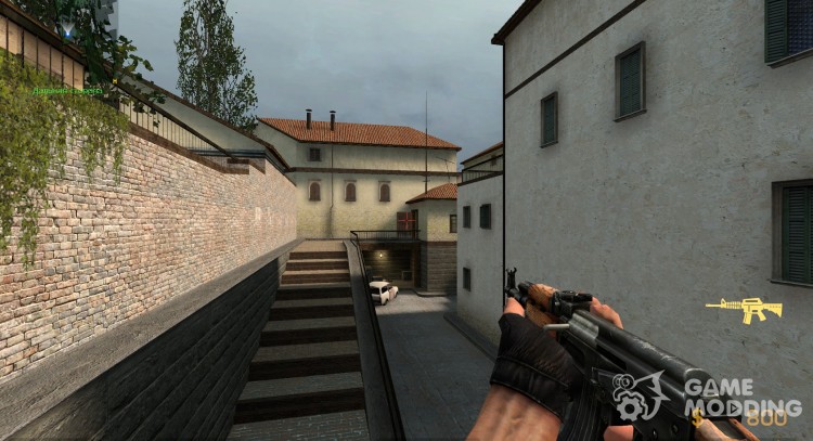 Ak for M4 *Fixed Silencer* for Counter-Strike Source