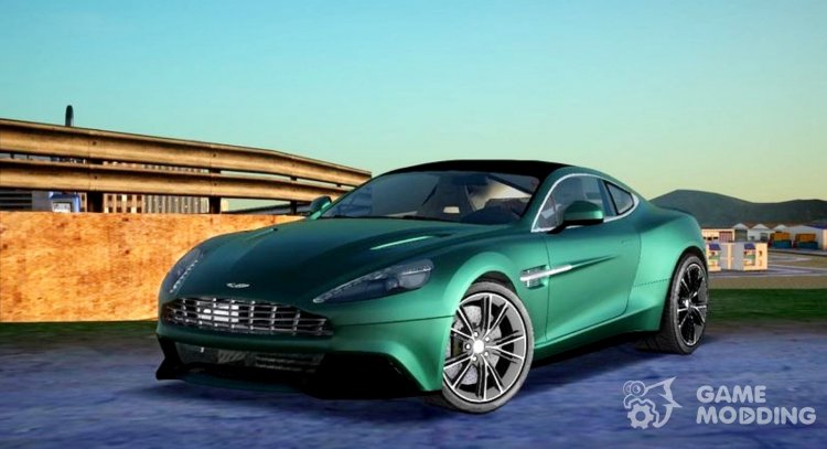 2012 Aston Martin Vanquish para GTA San Andreas