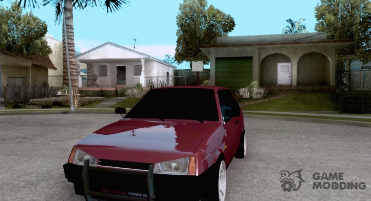 ВАЗ 2108 (версия с белыми дисками) для GTA San Andreas