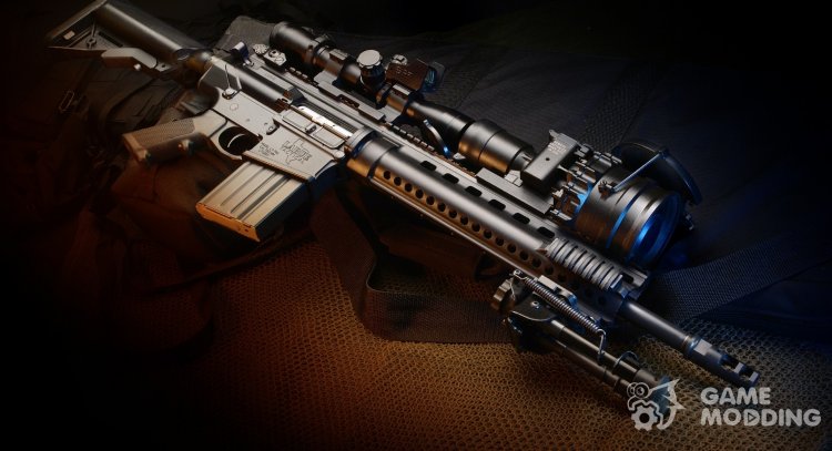 Nuevo Rifle De Asalto Sonidos V2 para GTA San Andreas