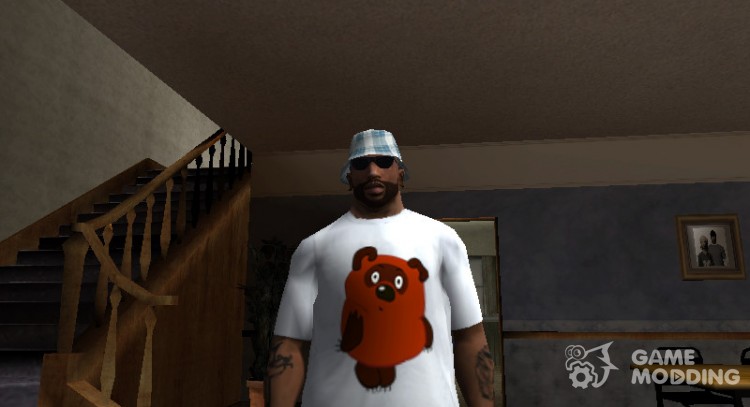 La Camiseta De Winnie The Pooh para GTA San Andreas