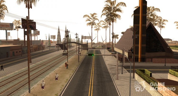 HD Дороги v3.0 для GTA San Andreas