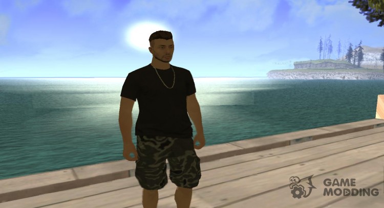 Skin GTA Online v1 для GTA San Andreas
