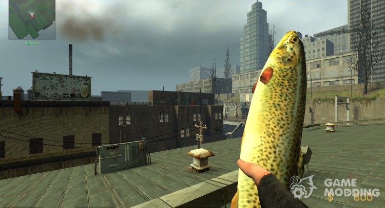 Trout knife for Counter-Strike Source