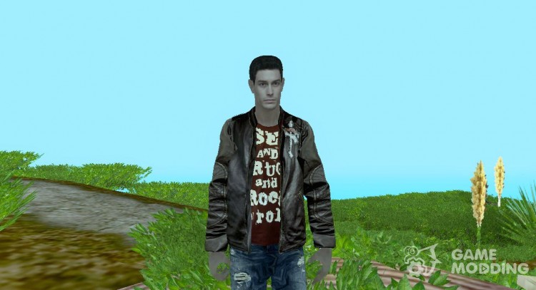 Chris Redfield Stylo for GTA San Andreas