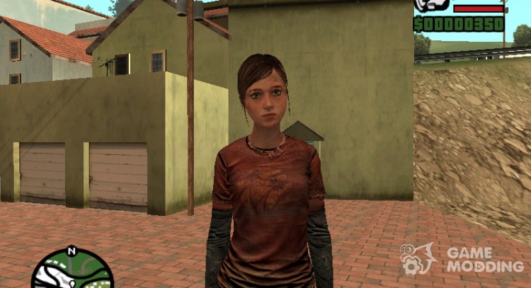 Ellie from the Last of us for GTA San Andreas