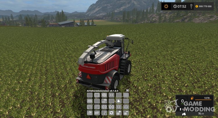 Автокомбайн для Farming Simulator 2017
