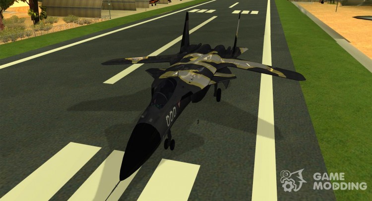 Su-47 berkut Cammo for GTA San Andreas