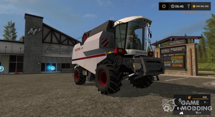 El vector de 410 para Farming Simulator 2017