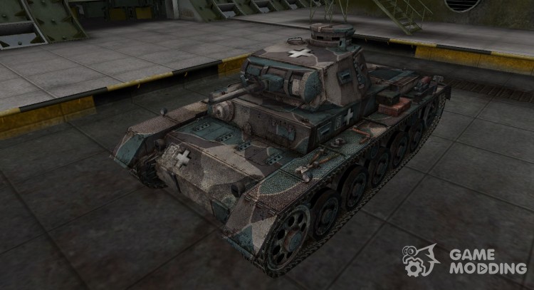 Casco de camuflaje Panzer III Ausf. A para World Of Tanks