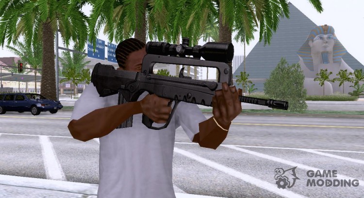 Famas with Scope for GTA San Andreas