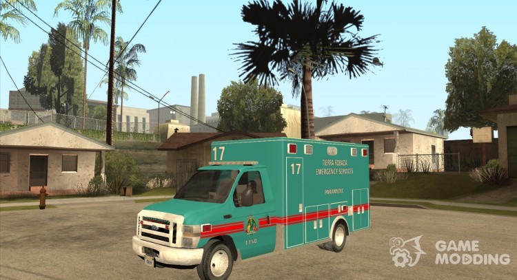 Tierra Robada Emergency Services Ambulance for GTA San Andreas