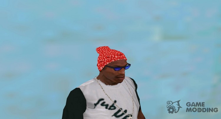 Gorro de navidad para GTA San Andreas