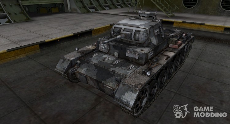 Камуфлированный скин для PzKpfw III Ausf. A для World Of Tanks
