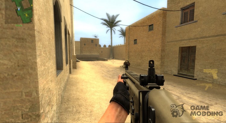 Battlefield3 SCAR-L для Counter-Strike Source