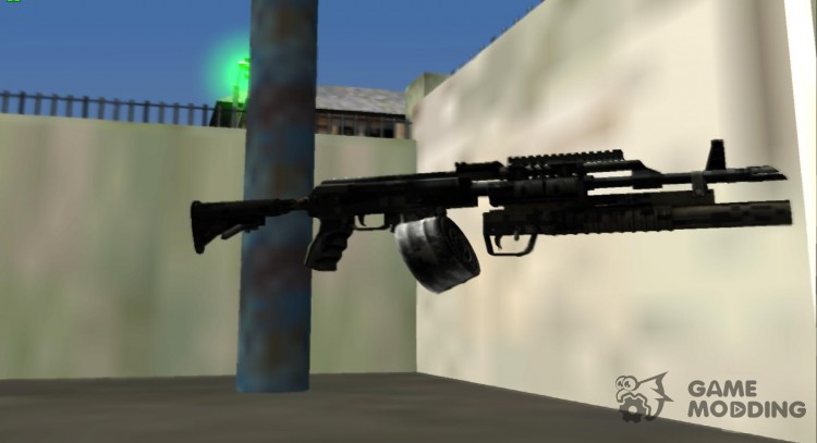 AKM Modern M203 для GTA San Andreas