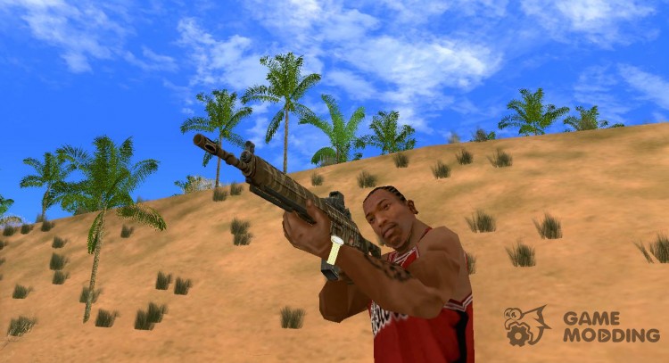 [Point Blank] SG550 Kamo para GTA San Andreas