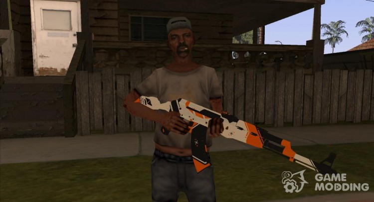 Asiimov Weapon Pack for GTA San Andreas