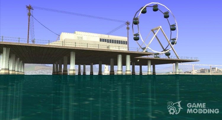 Realistic sea water for GTA San Andreas