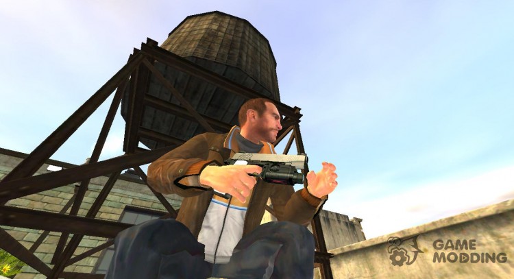 Полуавтоматический пистолет Kimber v.3 для GTA 4