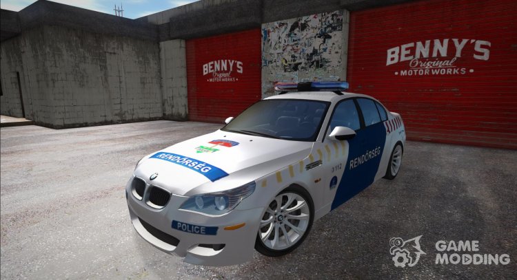 BMW M5 (E60) Hungarian Police for GTA San Andreas
