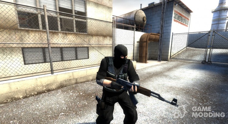 Черный Ops террорист для Counter-Strike Source