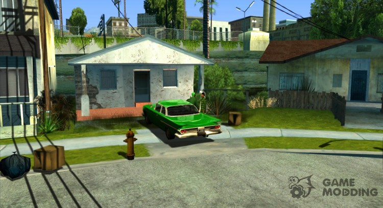 Car in Grove Street для GTA San Andreas