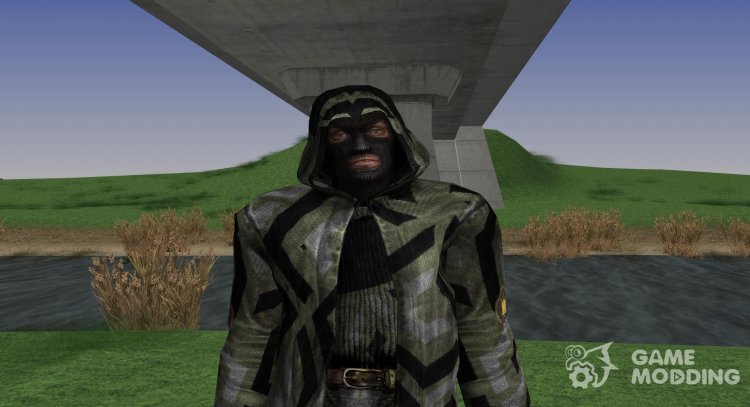 A member of the group the Great khans in the cloak of S. T. A. L. K. E. R V. 3 for GTA San Andreas