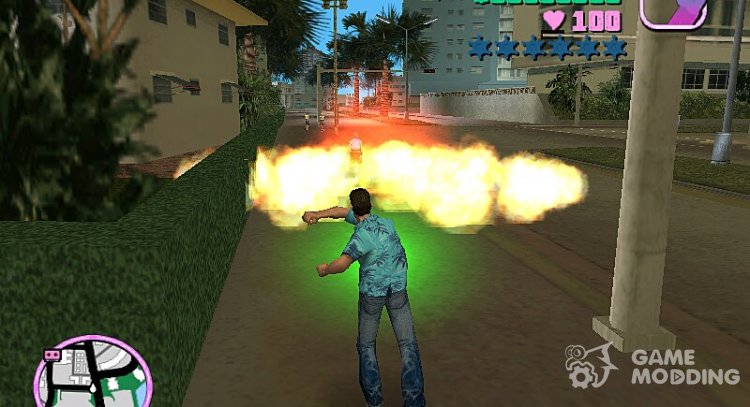 Fire weapon for GTA Vice City