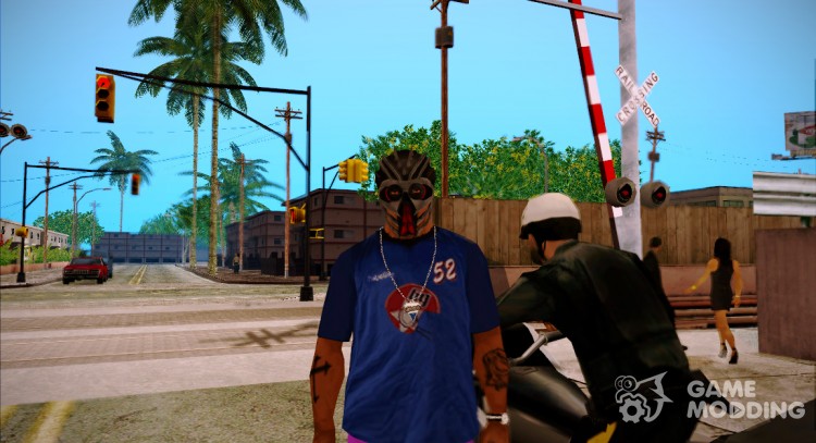 La máscara de la Servidumbre de juego de Mortal Kombat (2011) para GTA San Andreas